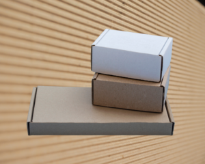 corrugated box and cardboard box