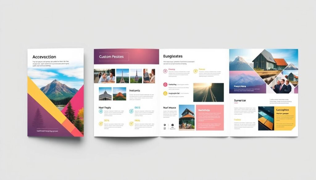 custom brochure design