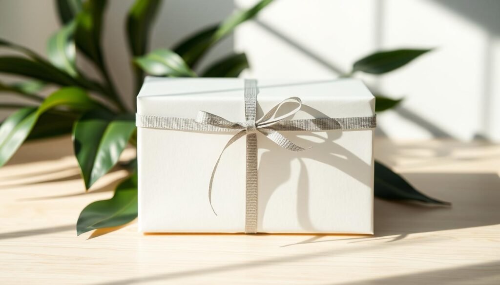 minimalist gift box