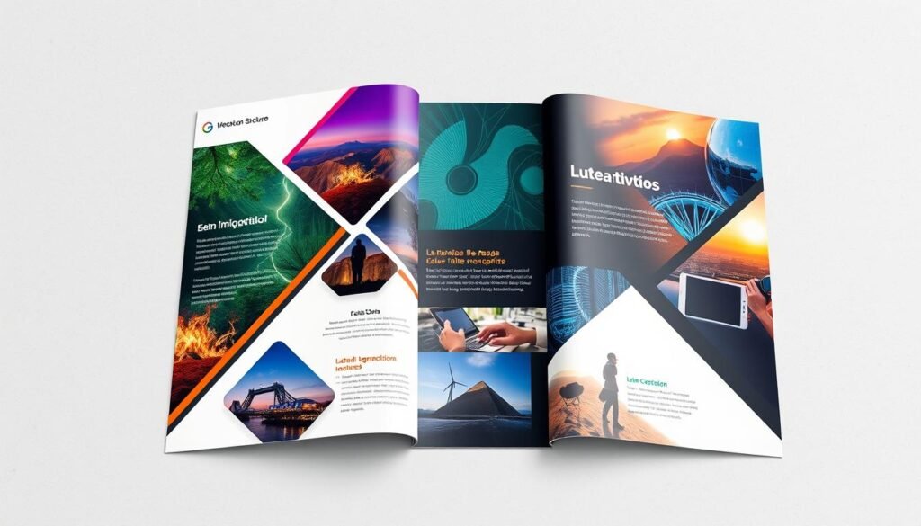 modern brochure design