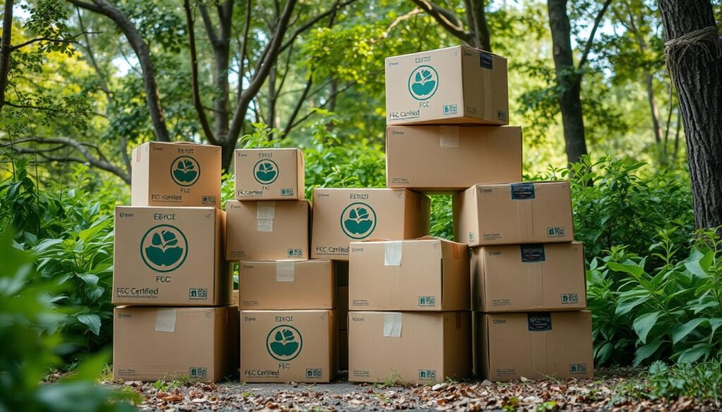 fsc certified cardboard boxes