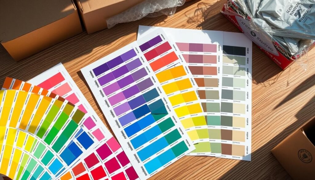 pantone color chart