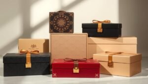 rigid boxes packaging for luxury products