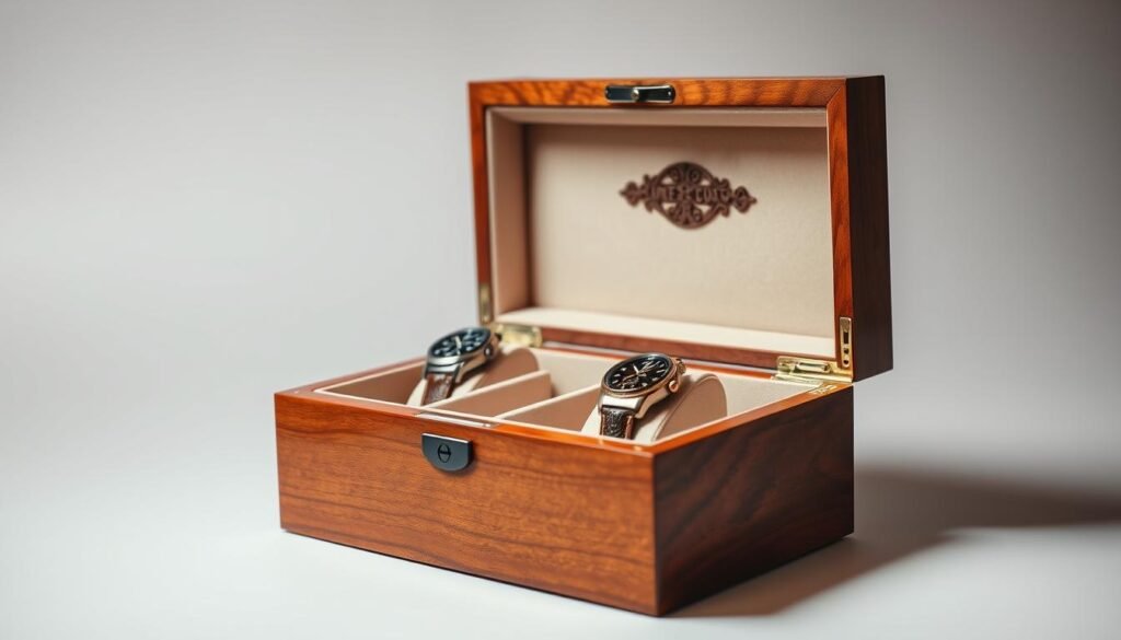 wooden watch box